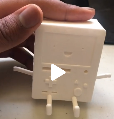 3d printed BMO from adventure time